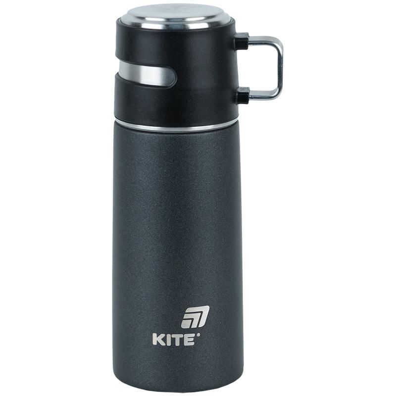 Термос KITE K25-1223-1, 350 мл, чорний